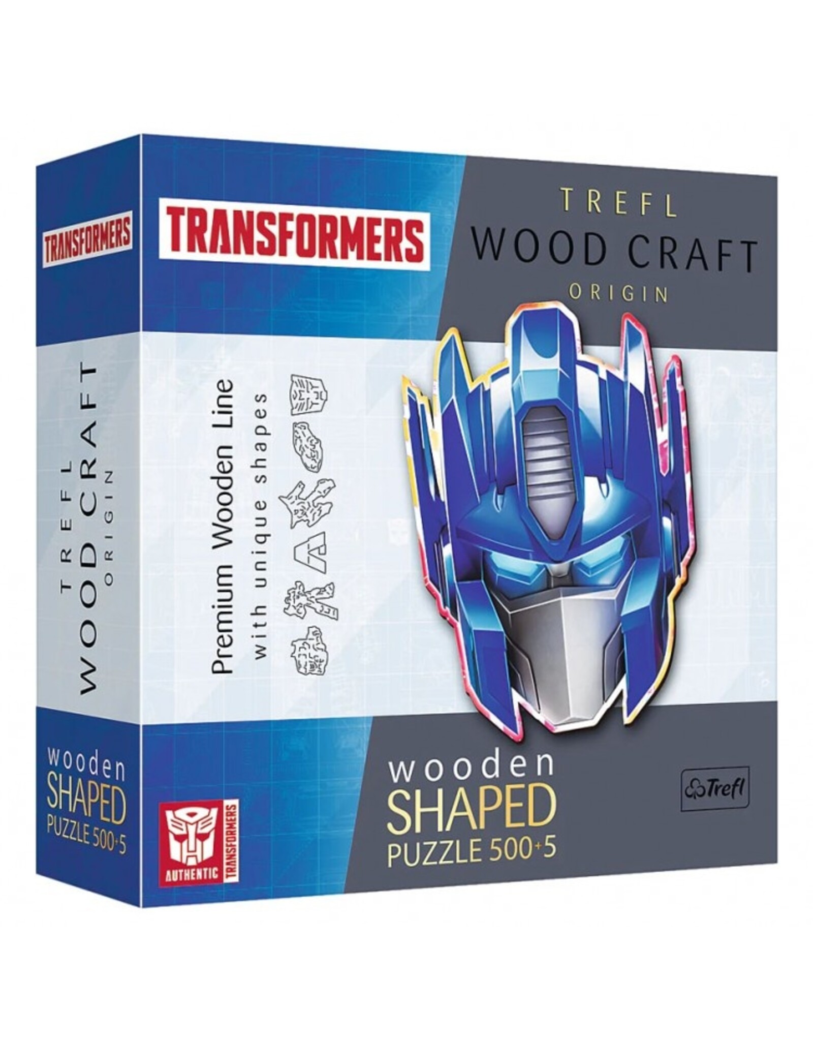 Trefl Puzzle: Wood: Transformers 500+5pc