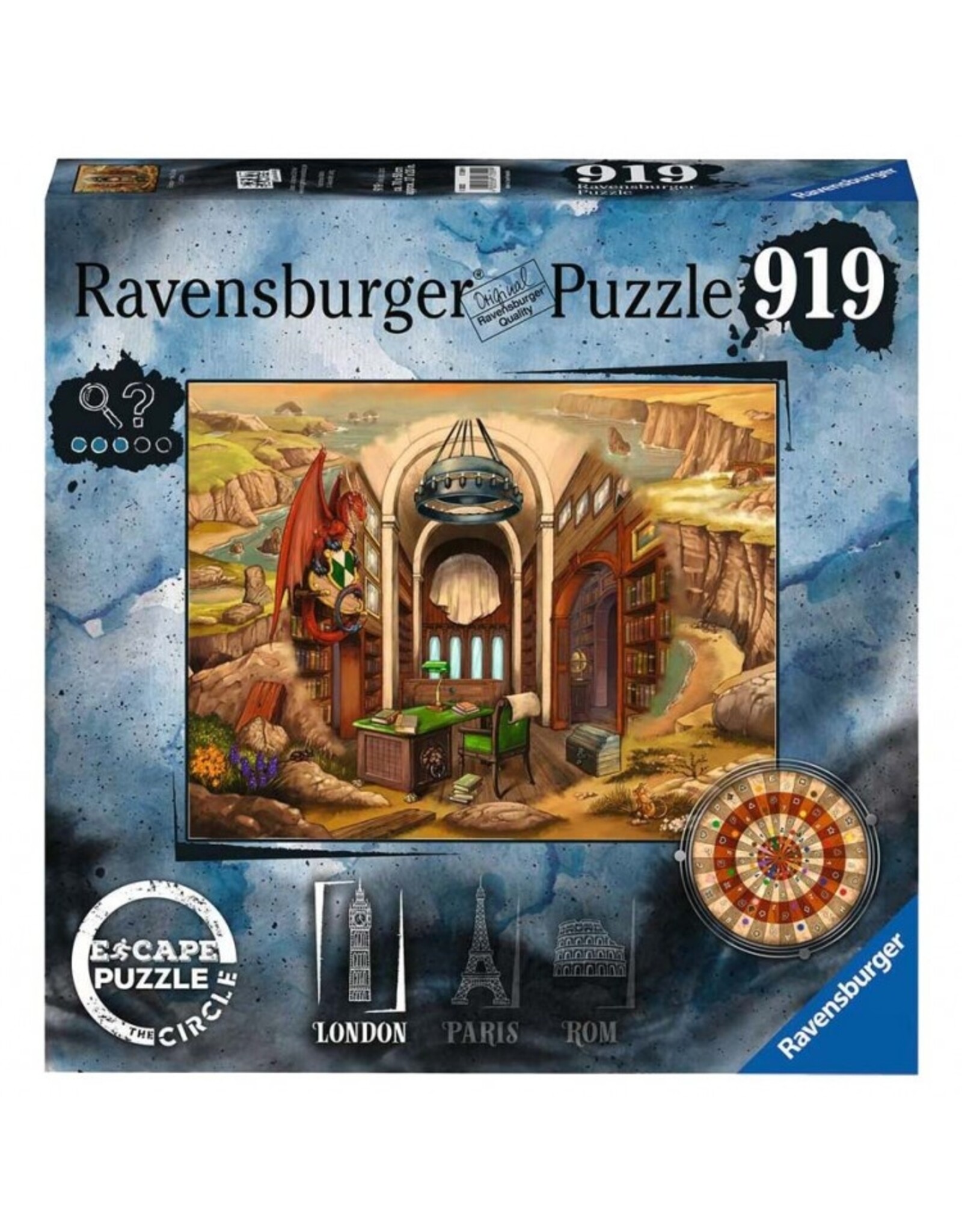 Ravensburger Puzzle: ESCAPE the Circle: London 919pc
