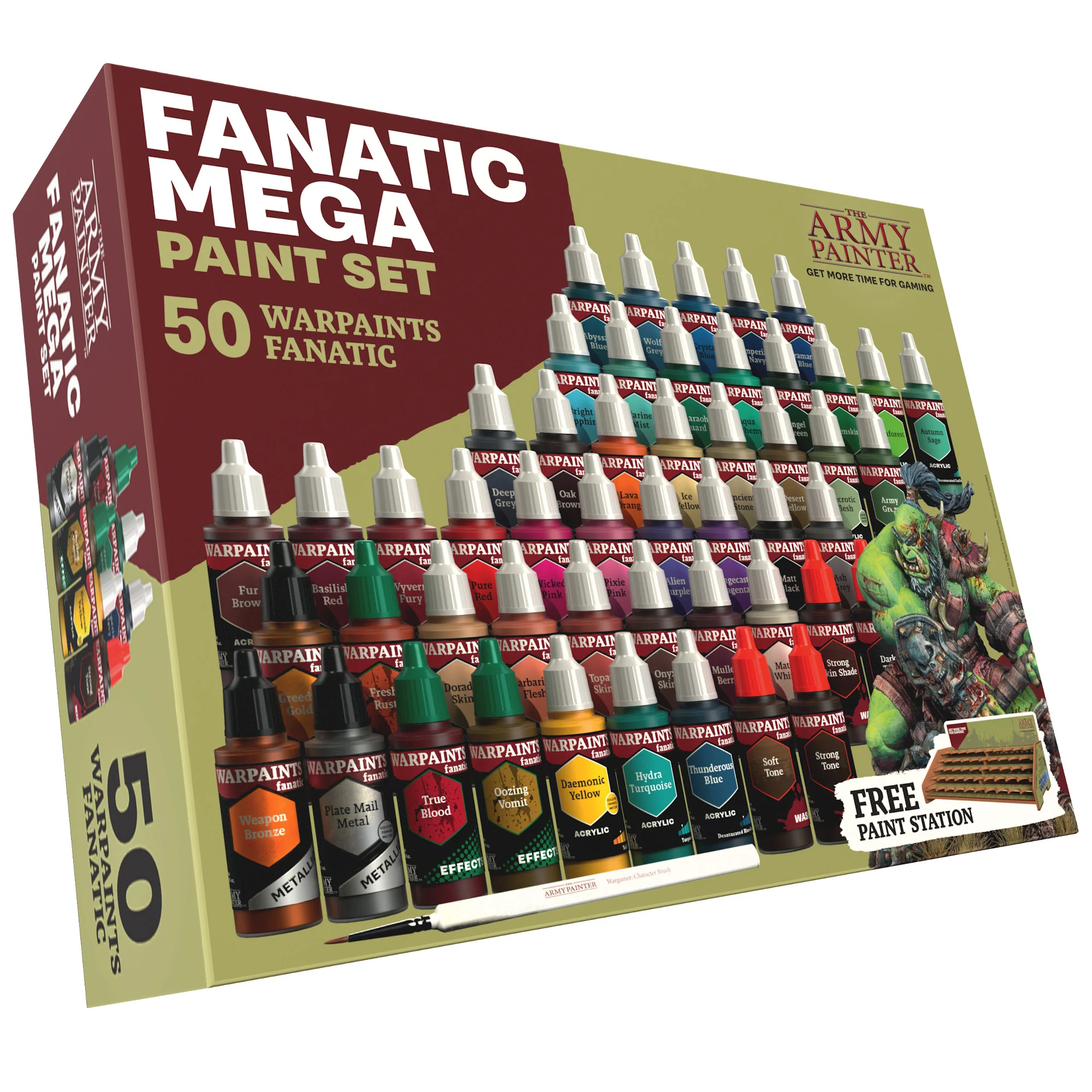 The Army Painter Warpaints Fanatic Complete Paint Set (PRE ORDER COMING  SOON) - The Art Store/Commercial Art Supply