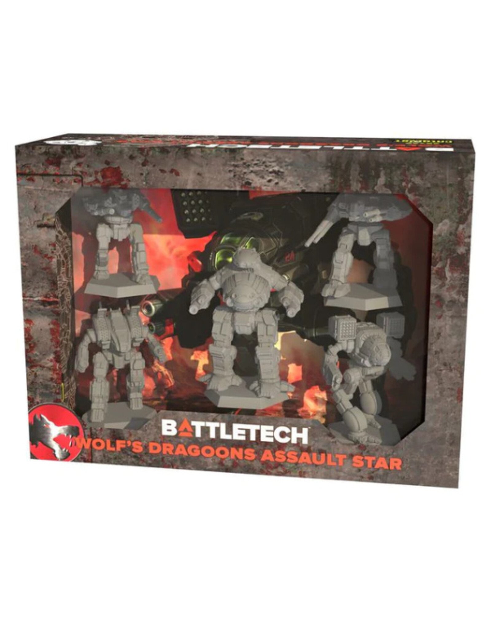 Catalyst Game Labs BattleTech: Miniature Force Pack - Wolf's Dragoons Assault Star