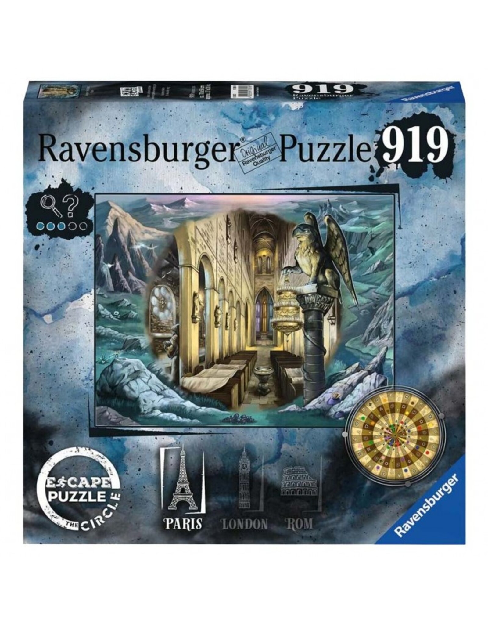 Ravensburger Puzzle: ESCAPE the Circle: Paris 919pc