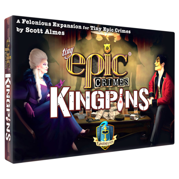 Tiny Epic Crimes Kingpin Expansion Black Diamond Games