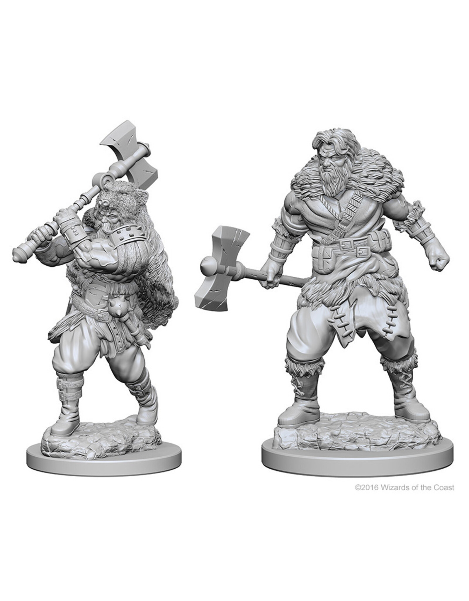 WizKids D&D Nolzur's MUM: W01 Human Male Barbarian