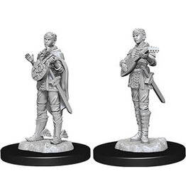 WizKids D&D Nolzur's MUM: Female Half-Elf Bard W7