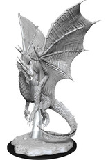WizKids D&D Nolzur's MUM: W11 Young Silver Dragon