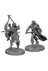 WizKids Pathfinder Deep Cuts Unpainted Miniatures: W01 Elf Male Fighter