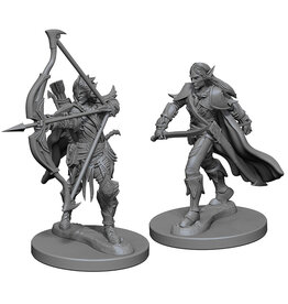 WizKids Pathfinder Deep Cuts Unpainted Miniatures: W01 Elf Male Fighter