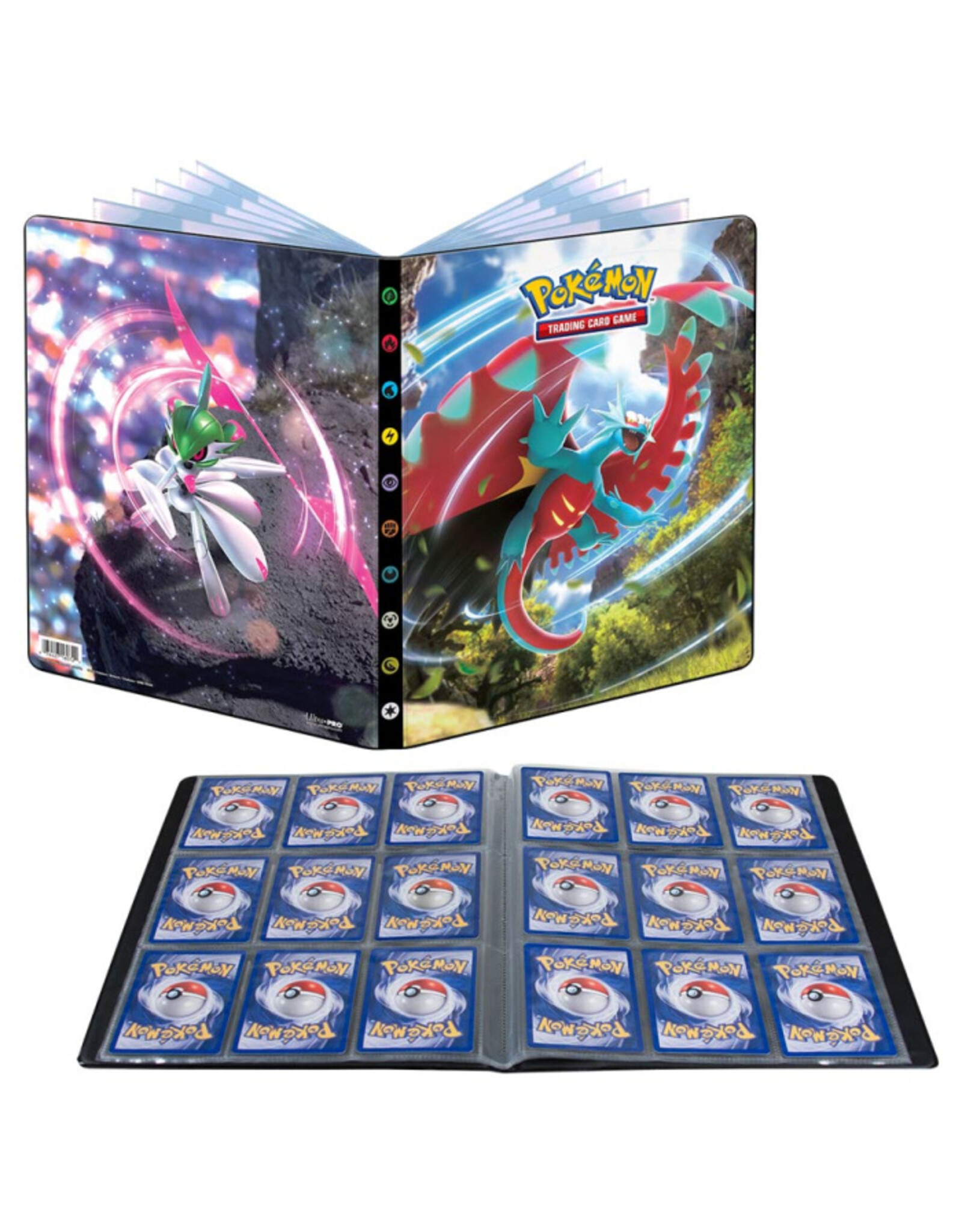 Ultra Pro Binder: 9-Pocket: Portfolio: Pokemon: Scarlet & Violet: Paradox Rift