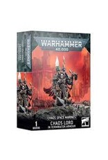 Warhammer 40K Chaos Space Marines Chaos Lord in Terminator Armour