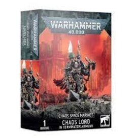 Warhammer 40K Chaos Space Marines Chaos Lord in Terminator Armour