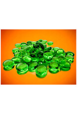 Chessex GlassStonesTube Translucent Green (40)