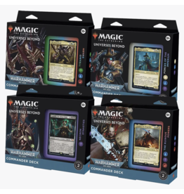 Magic 40K Commander Deck Case (4 decks)