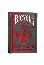 US Playing Card Co. Playing Cards: Bicycle Foil Metalluxe Red