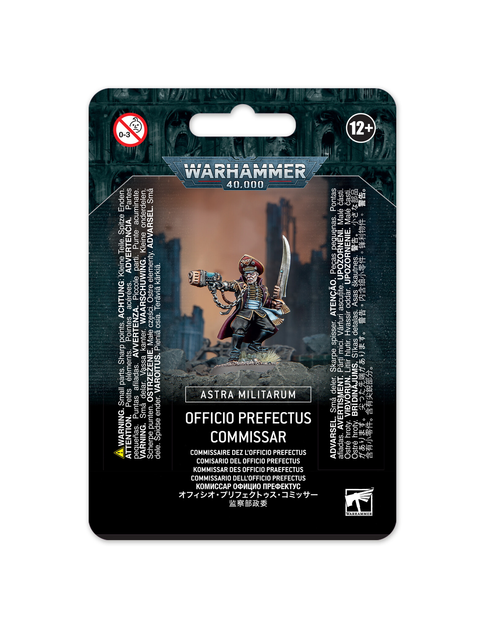 Warhammer 40K Astra Militarum Officio Prefectus Commissar