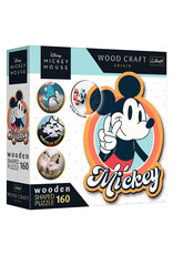 Trefl Puzzle: Disney Mickey Wooden Shape 160 Piece