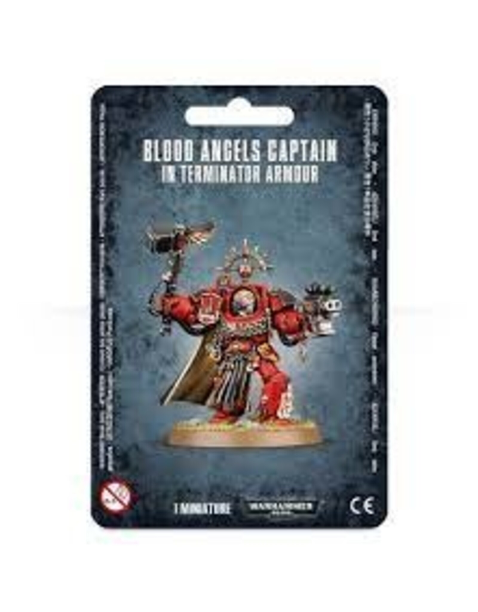 Warhammer 40K Blood Angels Captain: Terminator Armor