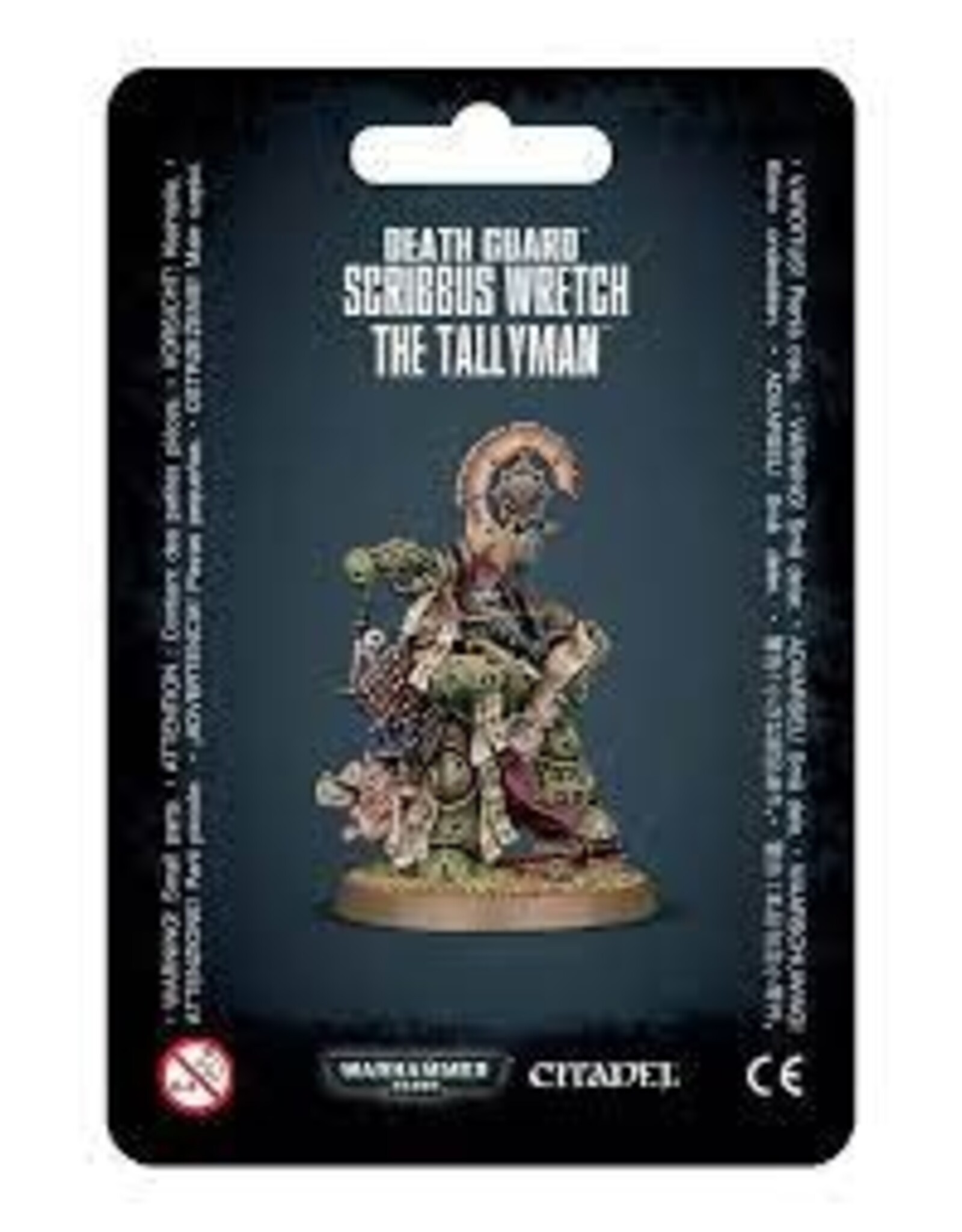 Warhammer 40K Death Guard: Scribbus Wretch the Tallyman
