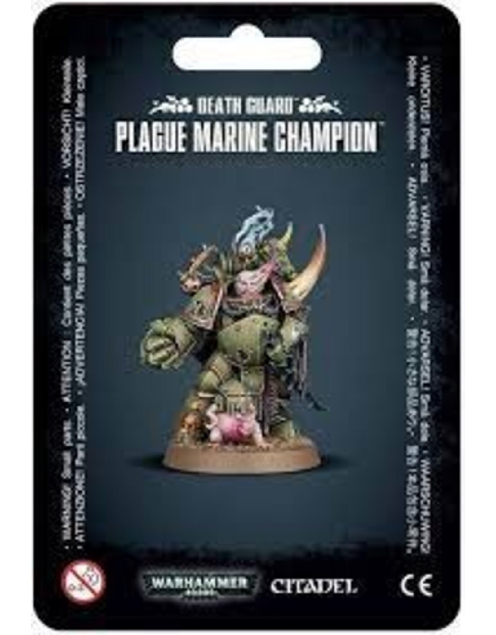 Warhammer 40K Death Guard Plague Marine Champion
