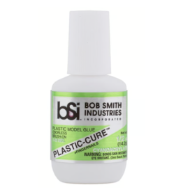 Bob Smith Industries Plastic-Cure Odorless Brush-On Plastic Glue