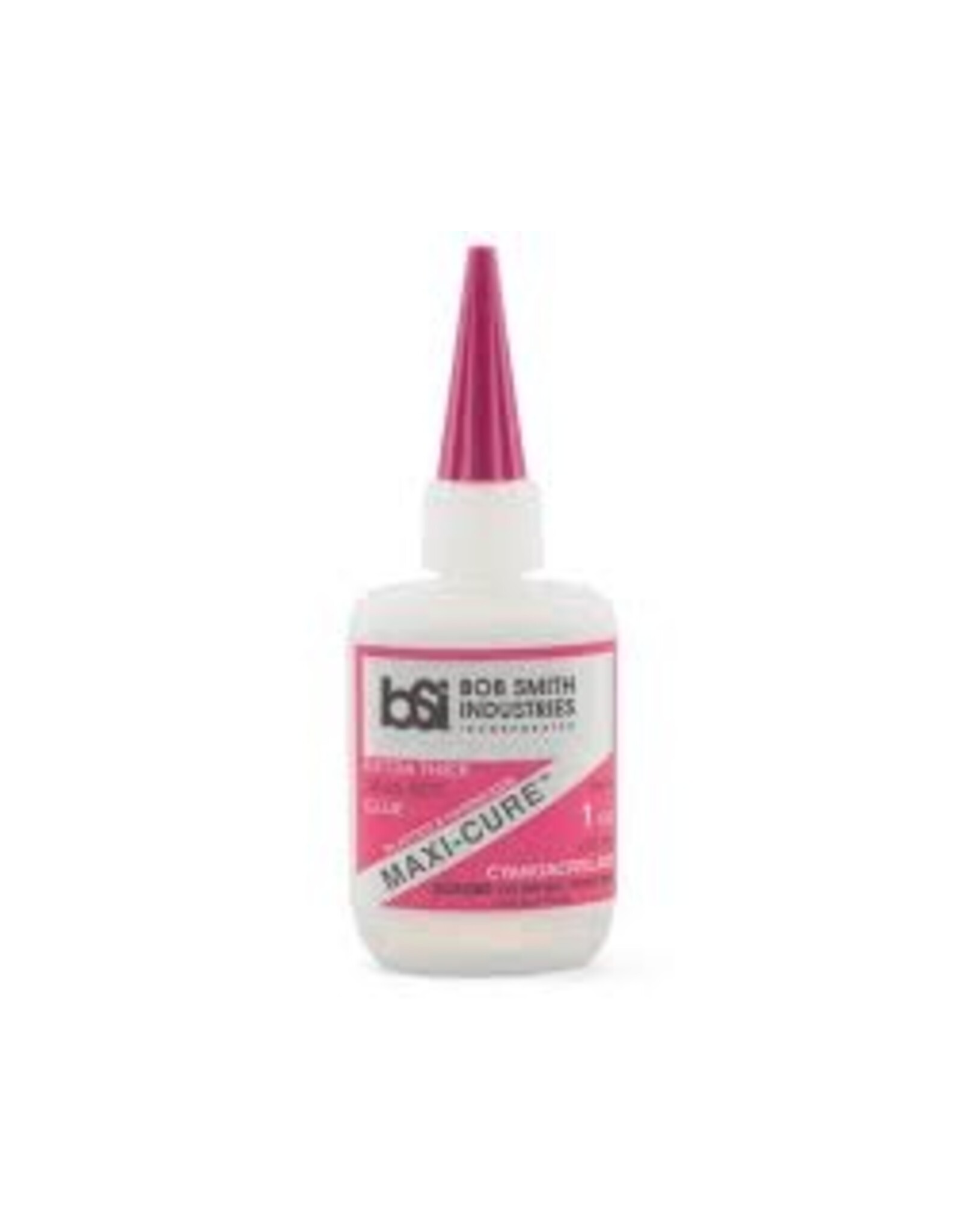 Bob Smith Industries Maxi-Cure Extra Thick Cyanoacylate Glue 1oz