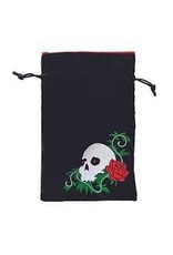 Black Oak Workshop Dice Bag: Skull & Rose