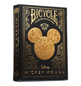 Bicycle Playing Cards: Bicycle: Mickey Black & Gold