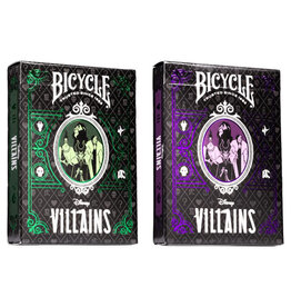 Bicycle Playing Cards: Bicycle: Villains Green/Purple Mix
