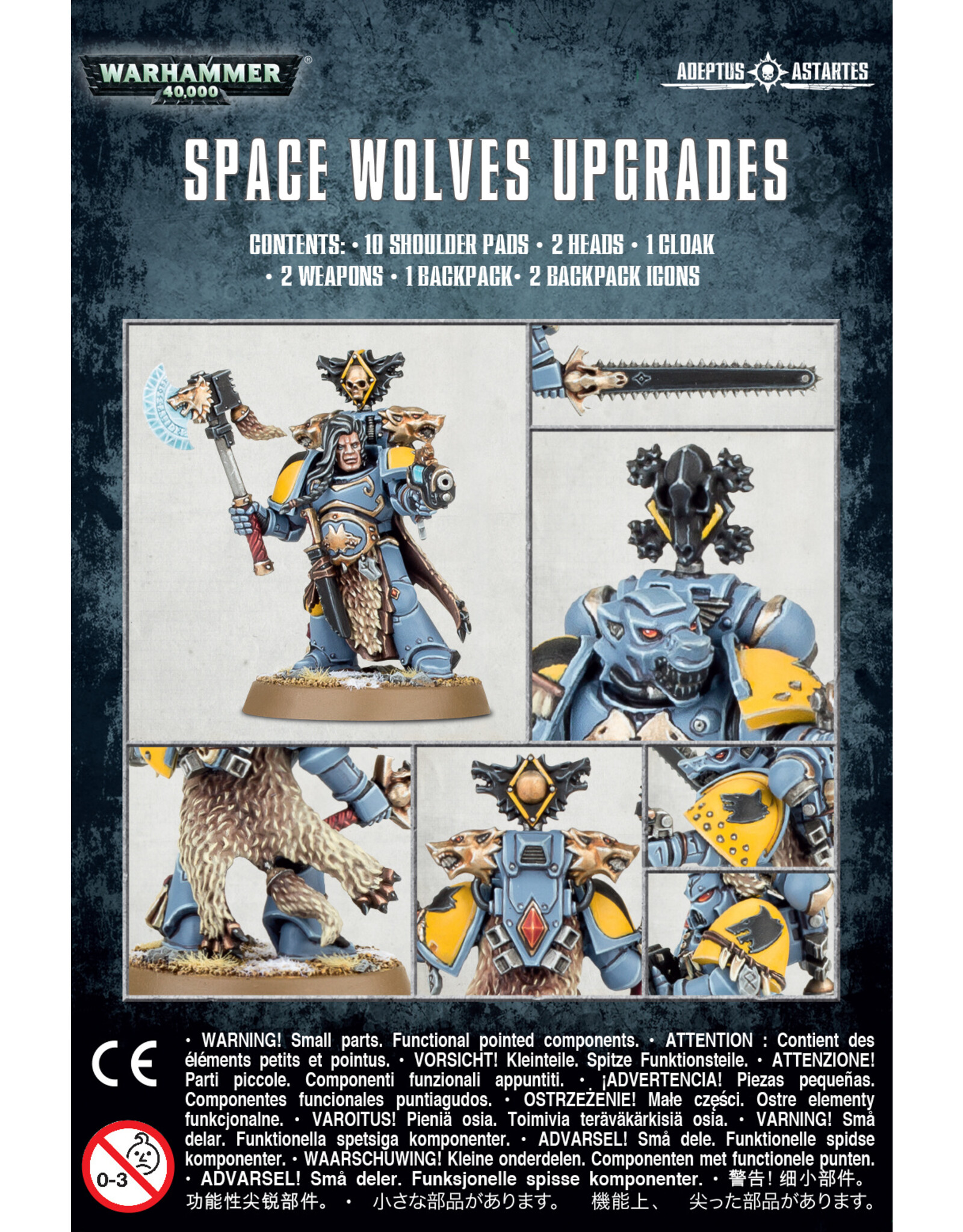 Warhammer 40K Space Wolves Primaris Upgrades