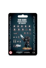 Warhammer 40K Space Marine Iron Hands Primaris Upgrades & Transfers