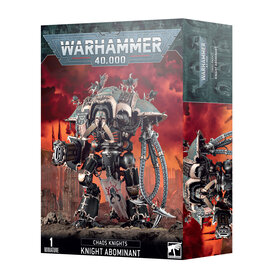 Warhammer 40K Chaos Knights: Knight Abominant