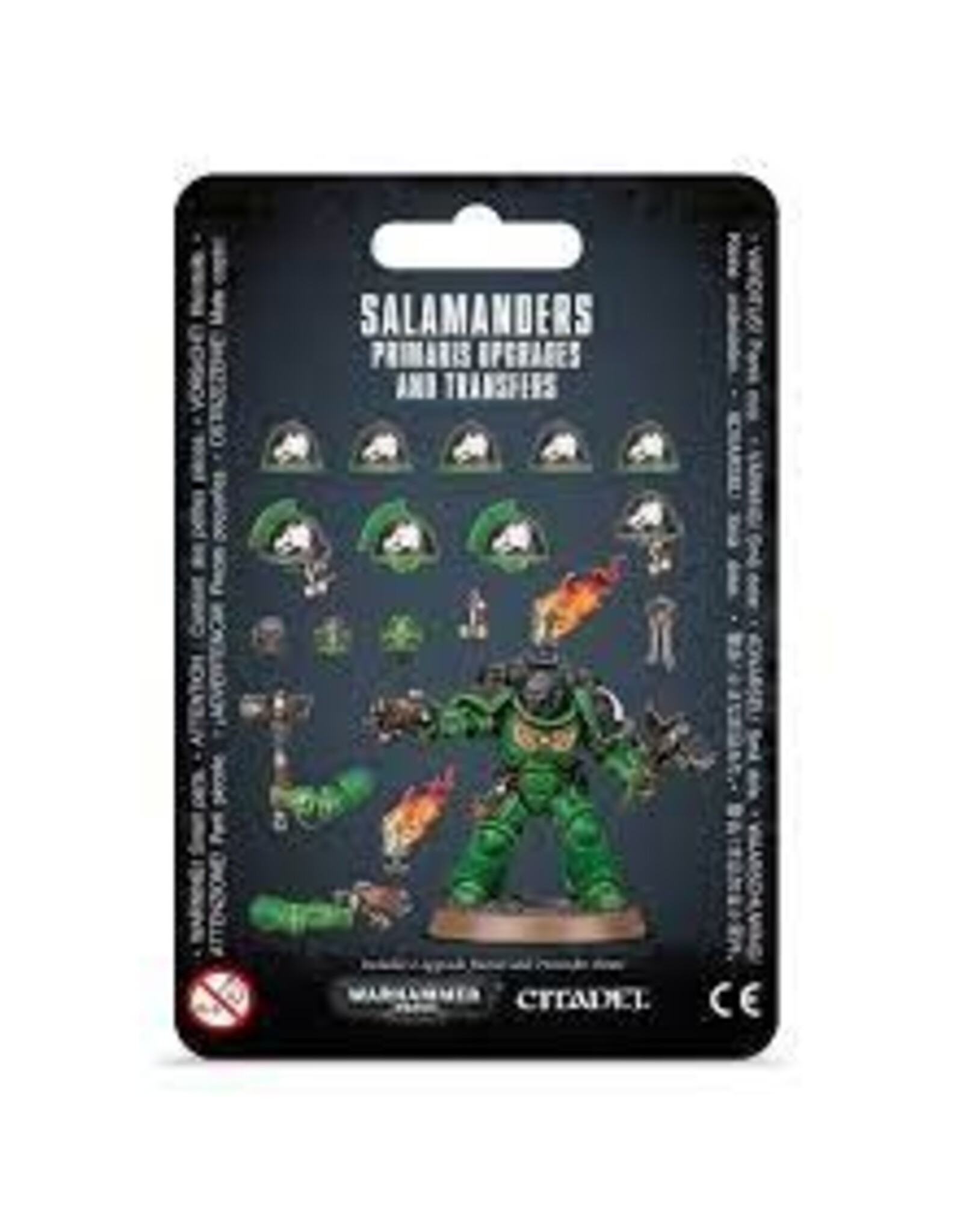 Warhammer 40K Salamanders Primaris Upgrades and Transfers