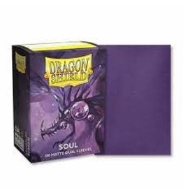 Dragon Shields: (100) Matte Dual - Metallic Purple / Soul