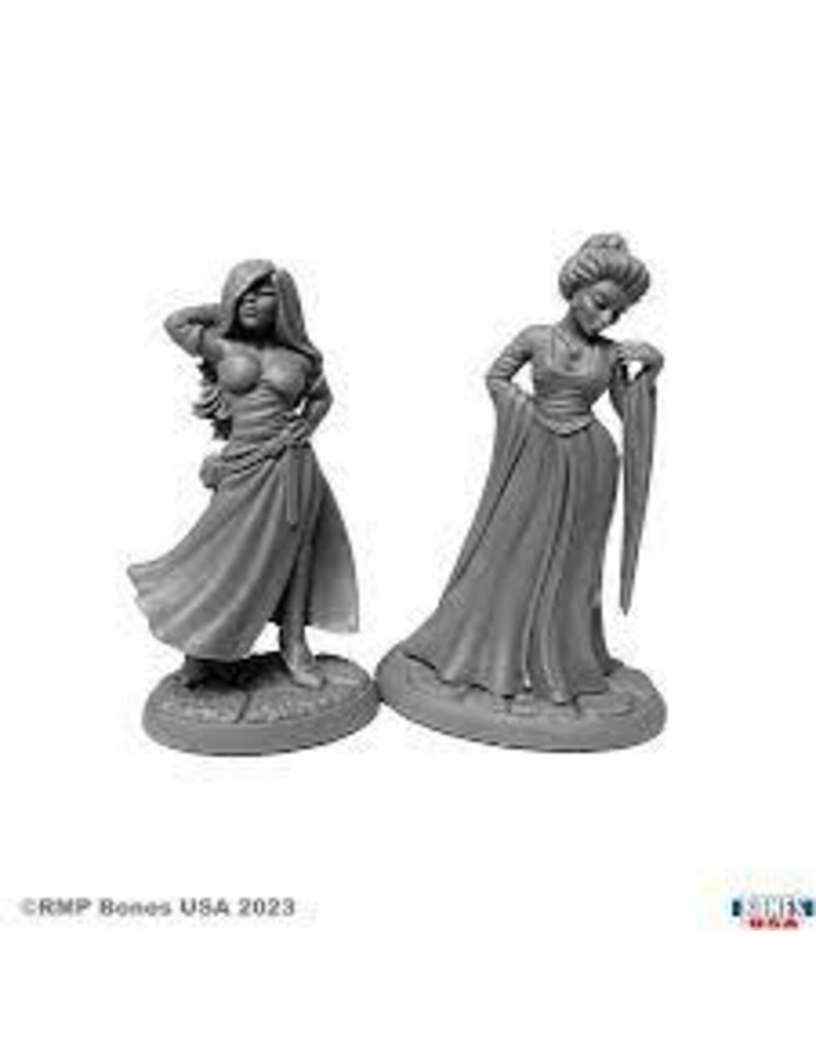 Reaper Reaper Bones Black: Townsfolk - Courtesans