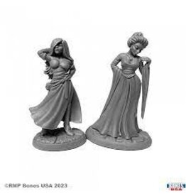 Reaper Reaper Bones Black: Townsfolk - Courtesans