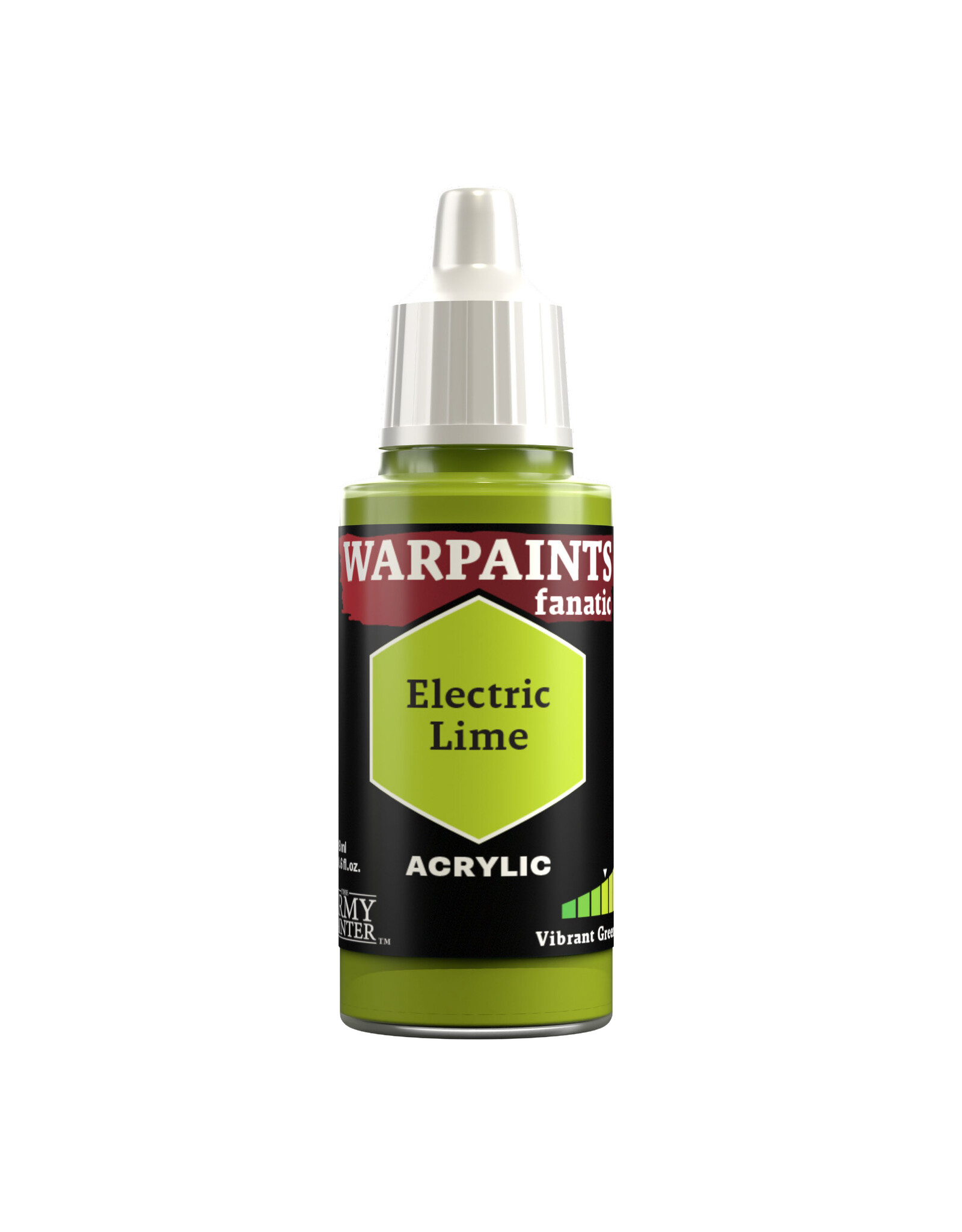 Army Painter Warpaints Fanatic: Electric Lime 18ml