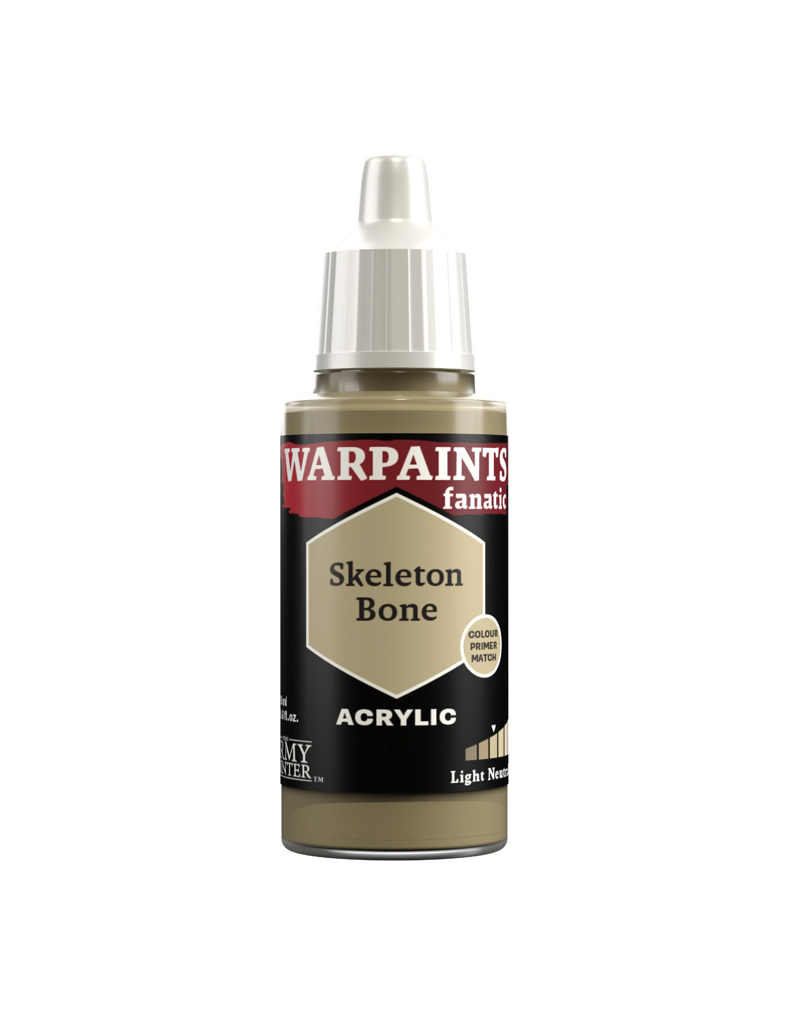 Army Painter Warpaints Fanatic: Skeleton Bone 18ml