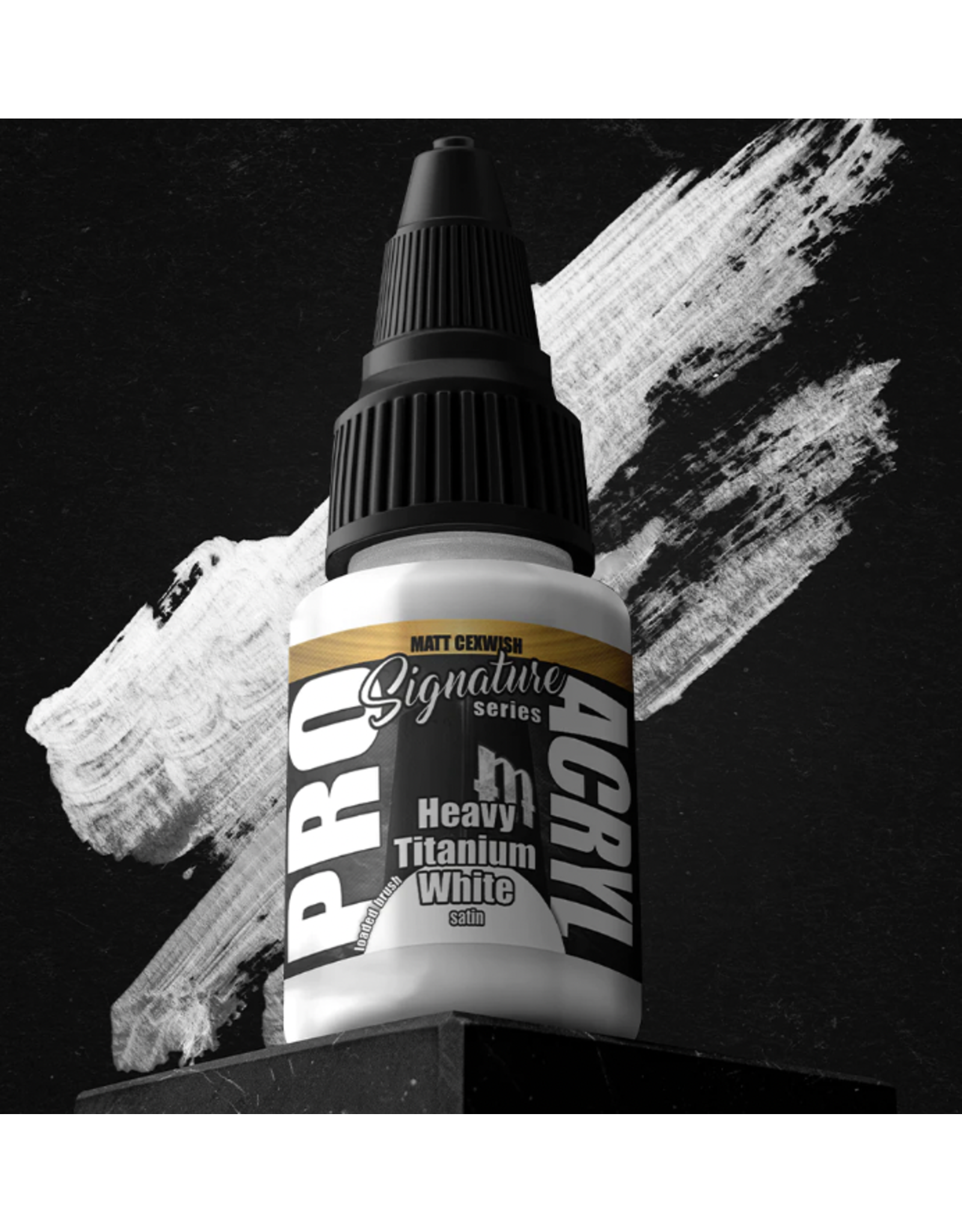 Pro Acryl Pro Acryl: Matt Cexwish - Heavy Titanium White (22ml)
