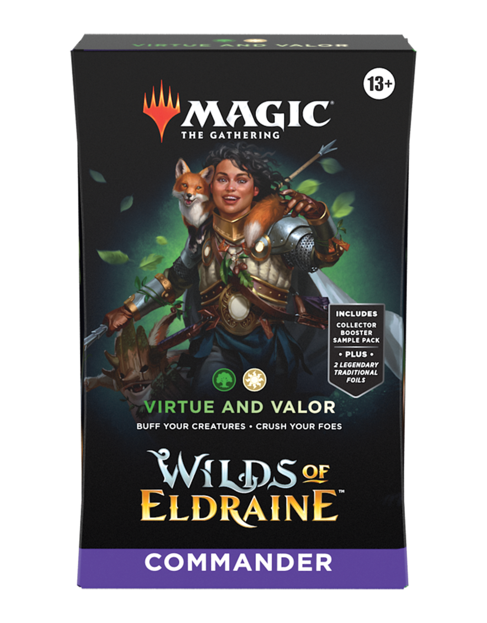 Magic MTG Wilds of Eldraine Commander: Virtue and Valor