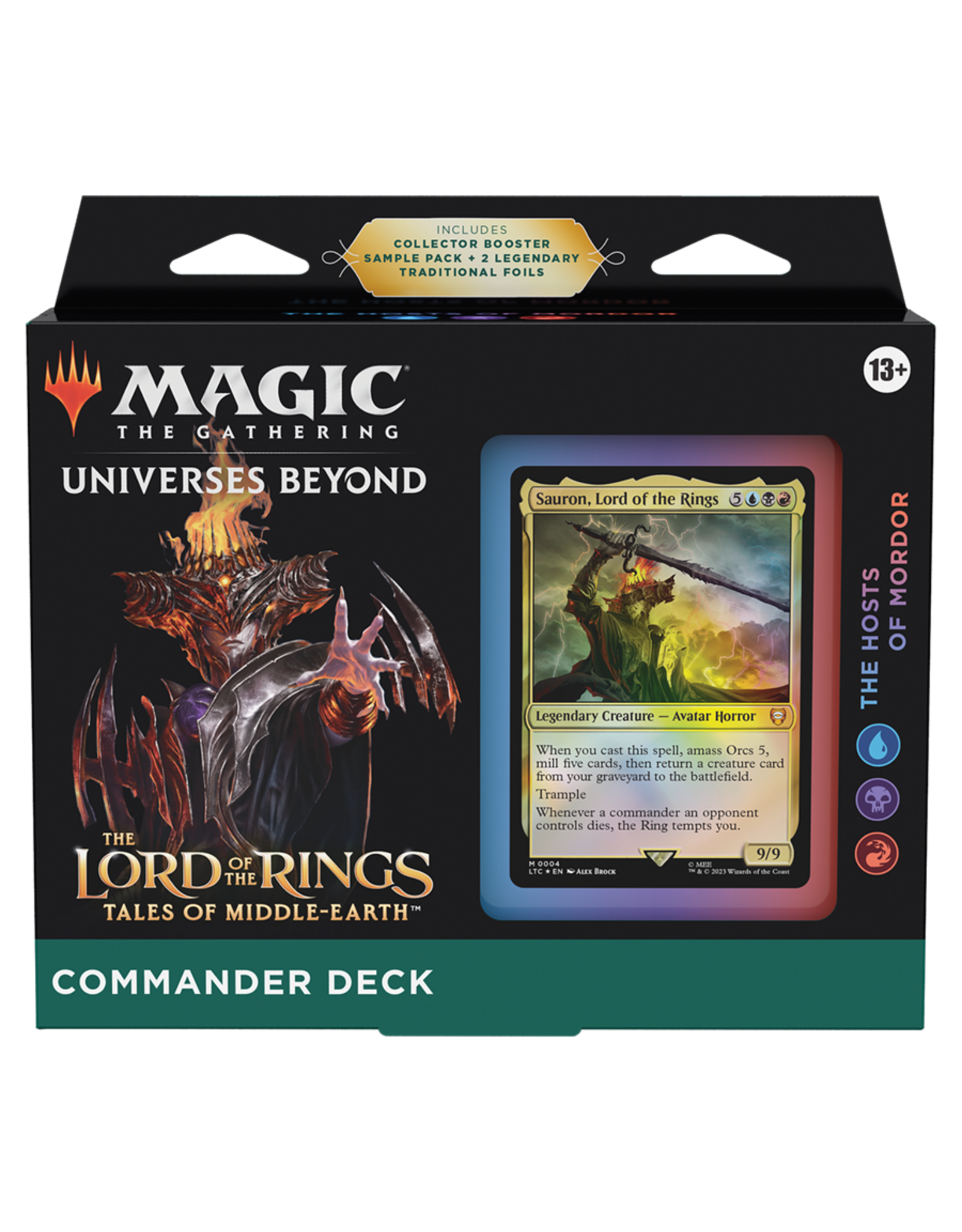 Magic MTG Lord of the Rings Commander: The Hosts of Mordor