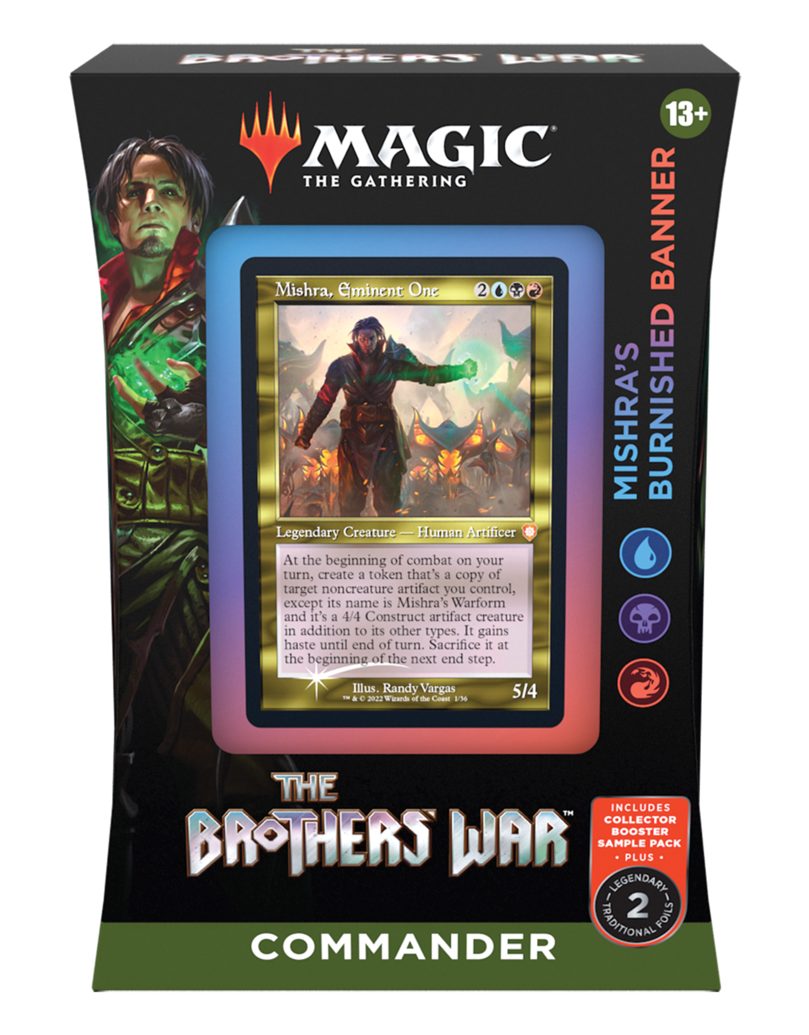 Magic MTG: Brothers War Commander: Mishra's Burnished Banner