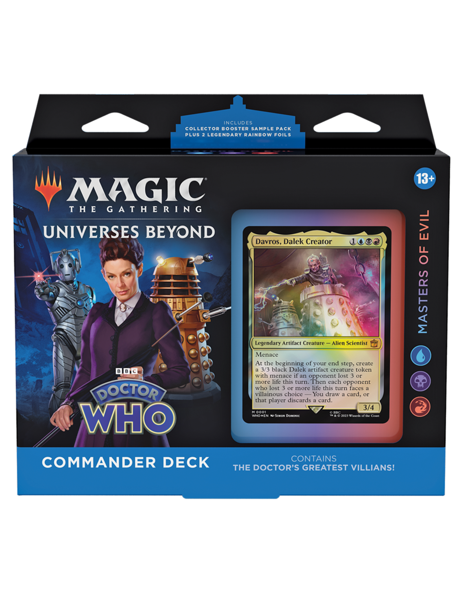 Magic MTG Doctor Who Commander: Masters of Evil