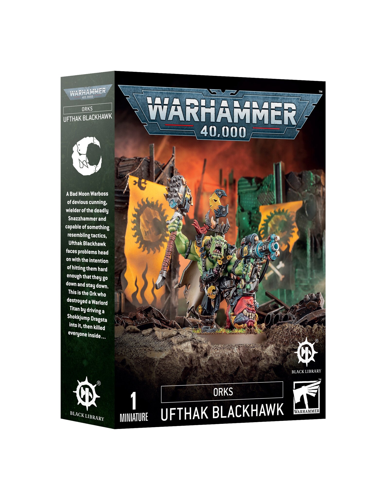 Warhammer 40K Black Library: Orks: Ufthak Blackhawk