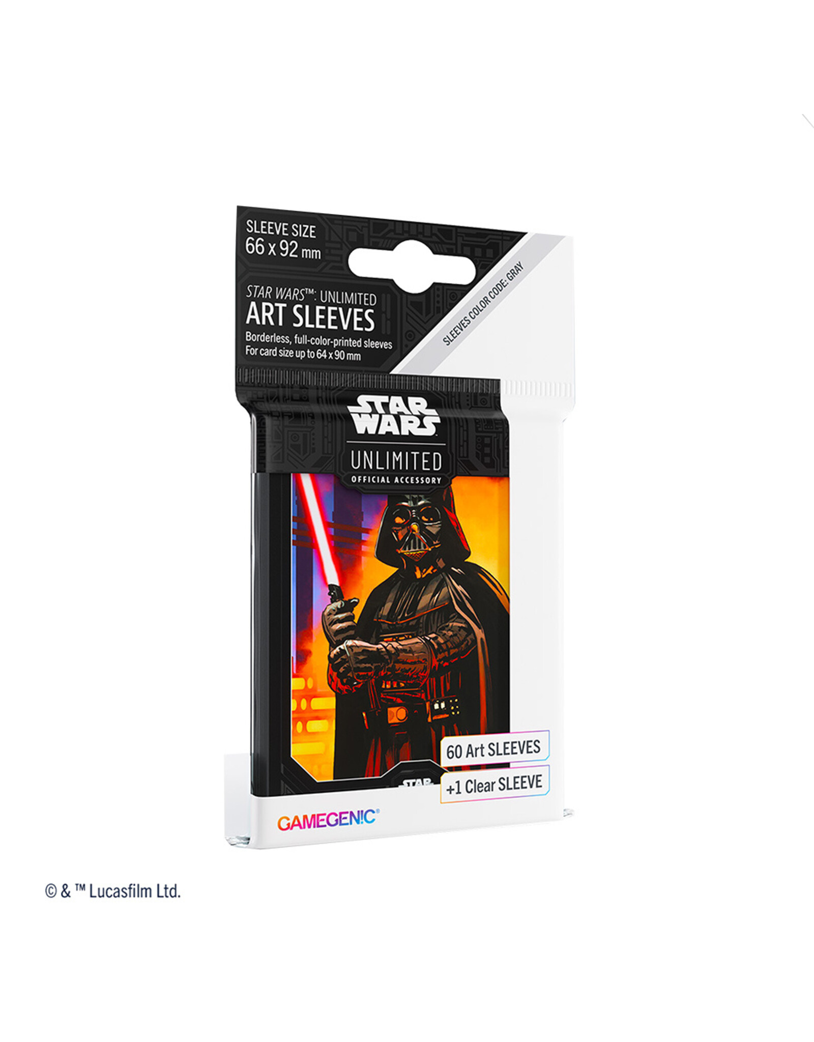 GameGenic Star Wars Unlimited Art Sleeves - Darth Vader