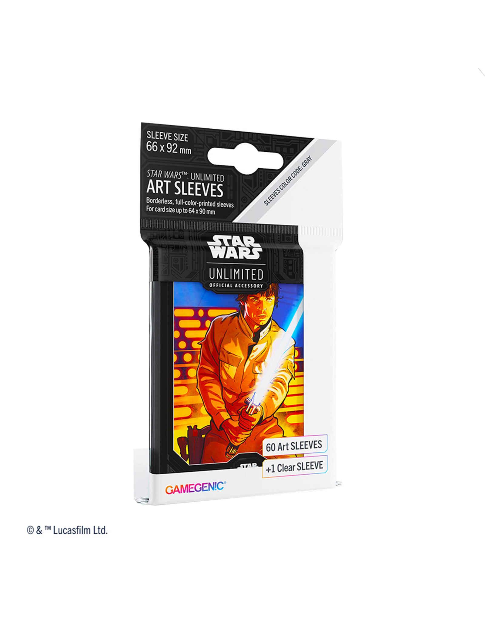 GameGenic Star Wars Unlimited Art Sleeves - Luke Skywalker