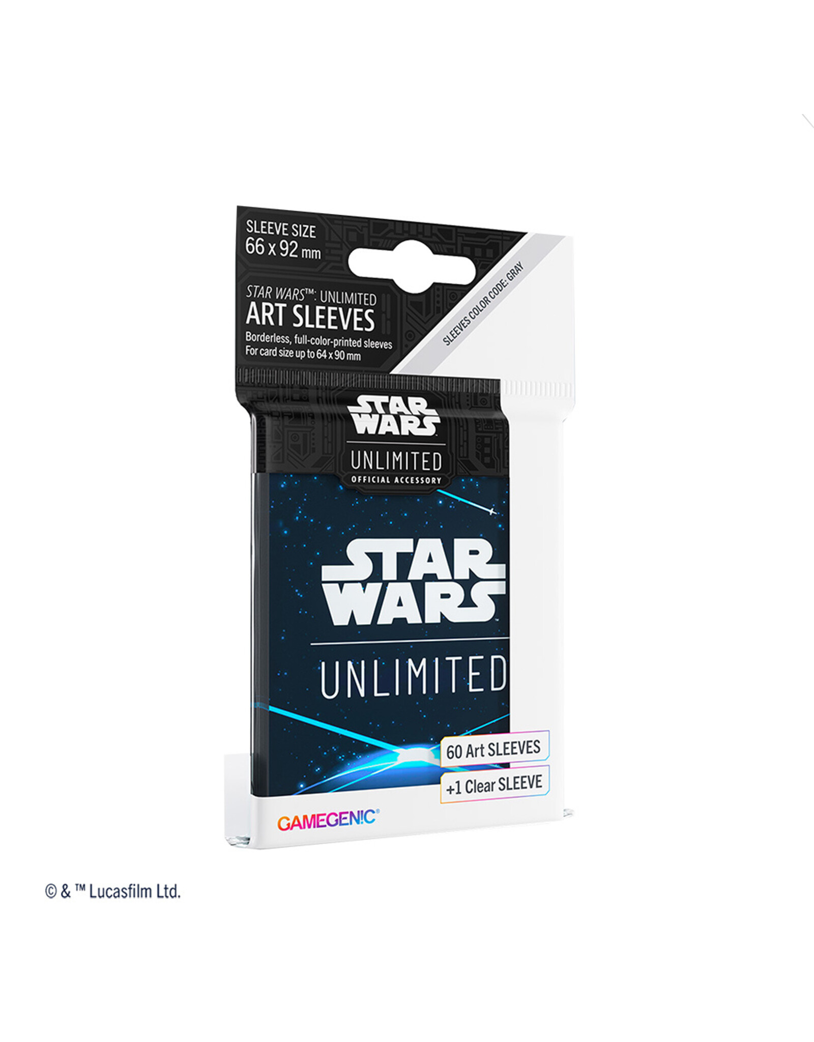 GameGenic Star Wars Unlimited Art Sleeves - Space Blue