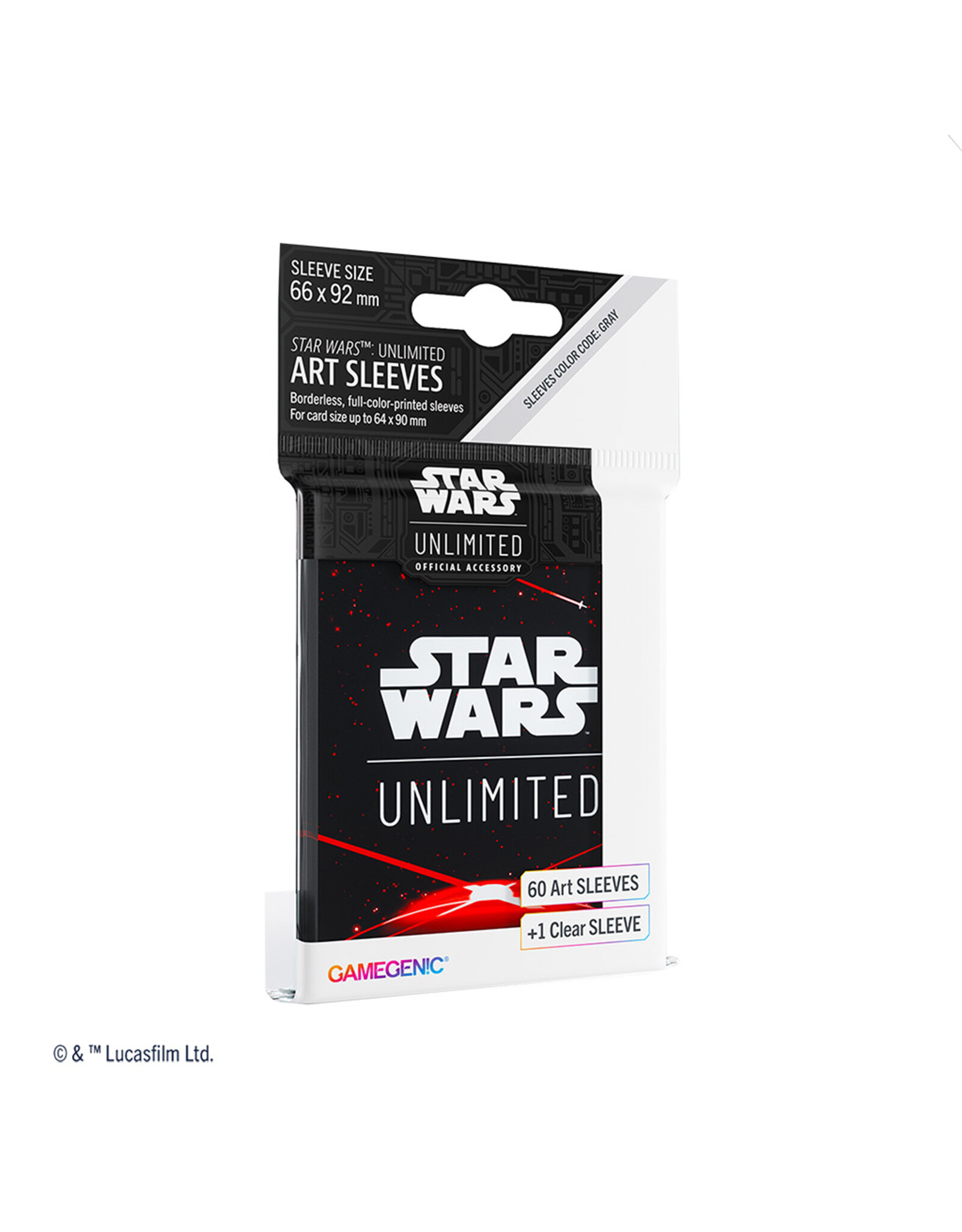 GameGenic Star Wars Unlimited Art Sleeves - Space Red