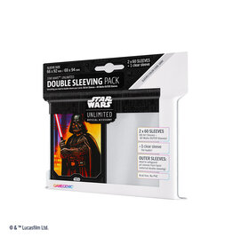 GameGenic Star Wars: Unlimited Art Sleeves Double Sleeving Pack - Darth Vader