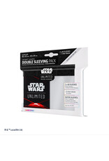 GameGenic Star Wars: Unlimited Art Sleeves Double Sleeving Pack - Space Red