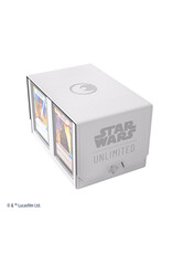 GameGenic Star Wars Unlimited Double Deck Pod - White/Black