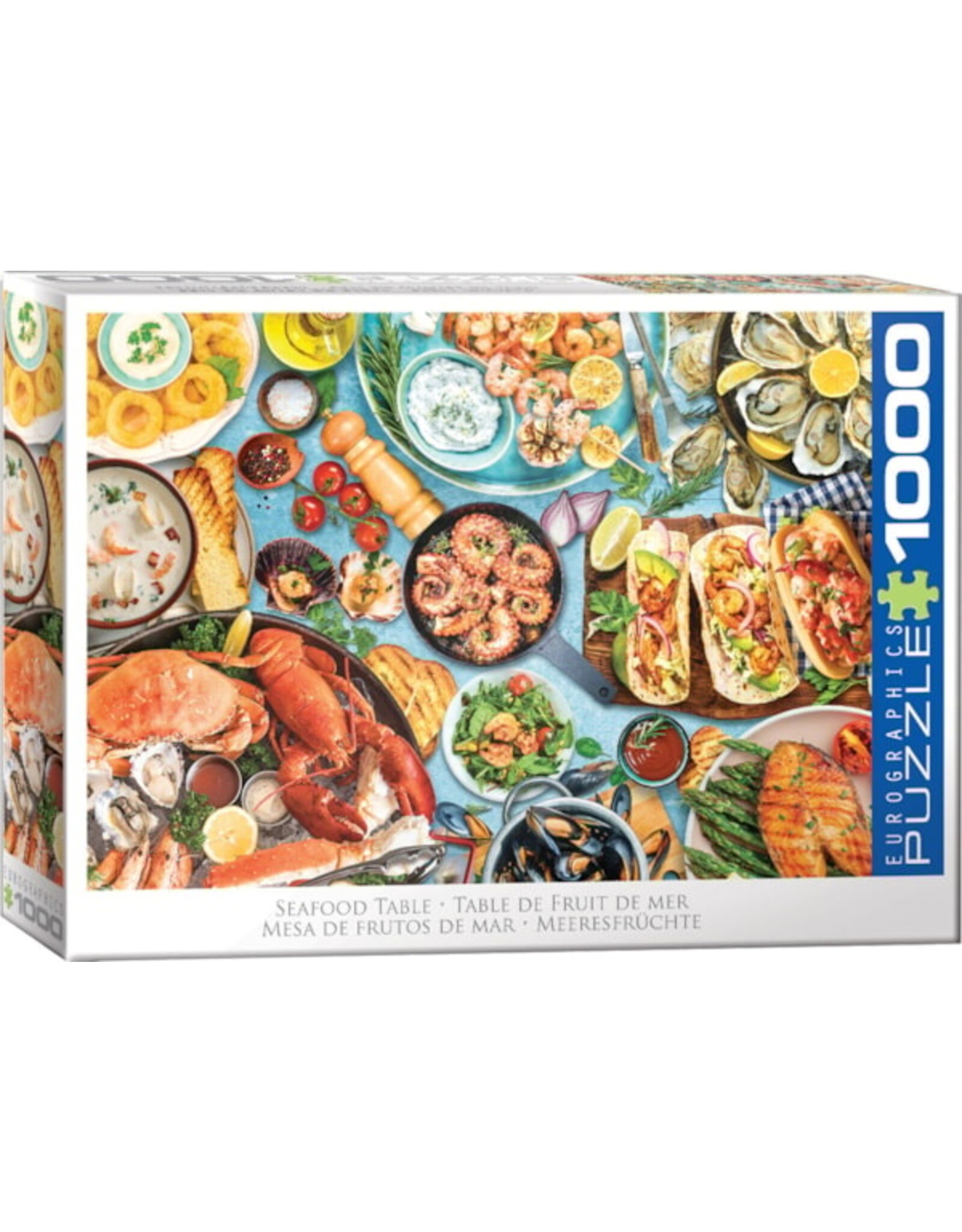 Eurographics Puzzle: Seafood Table